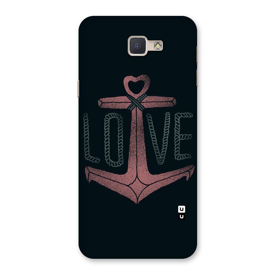 Love Anchor Form Back Case for Galaxy J5 Prime