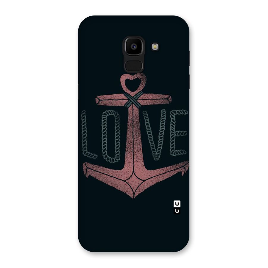 Love Anchor Form Back Case for Galaxy J6