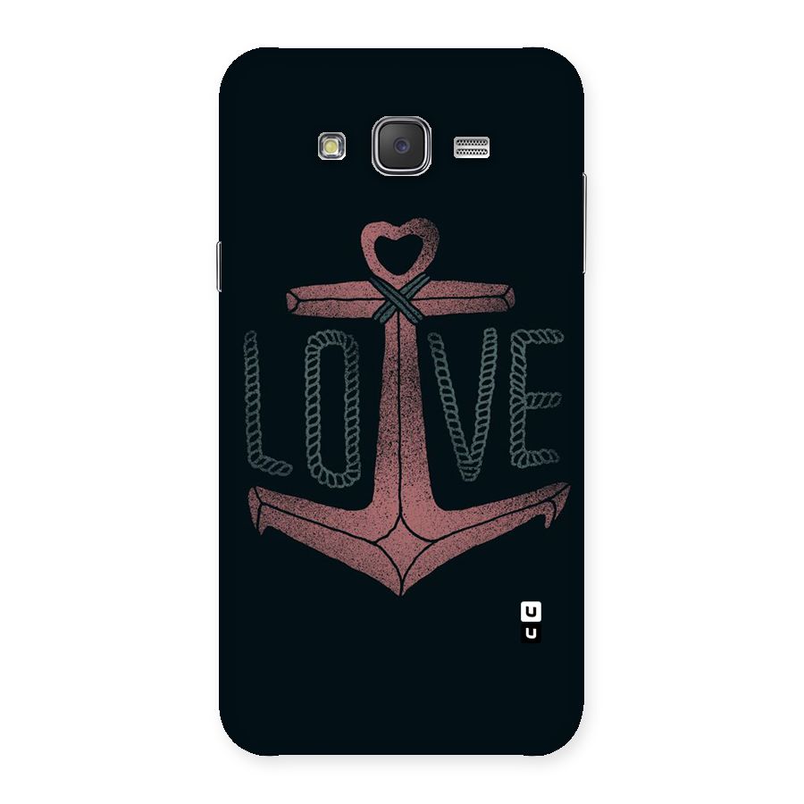 Love Anchor Form Back Case for Galaxy J7