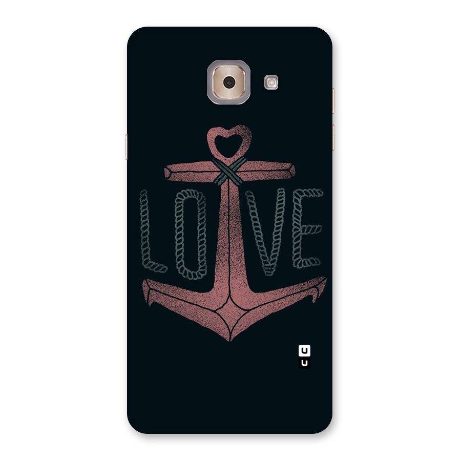 Love Anchor Form Back Case for Galaxy J7 Max