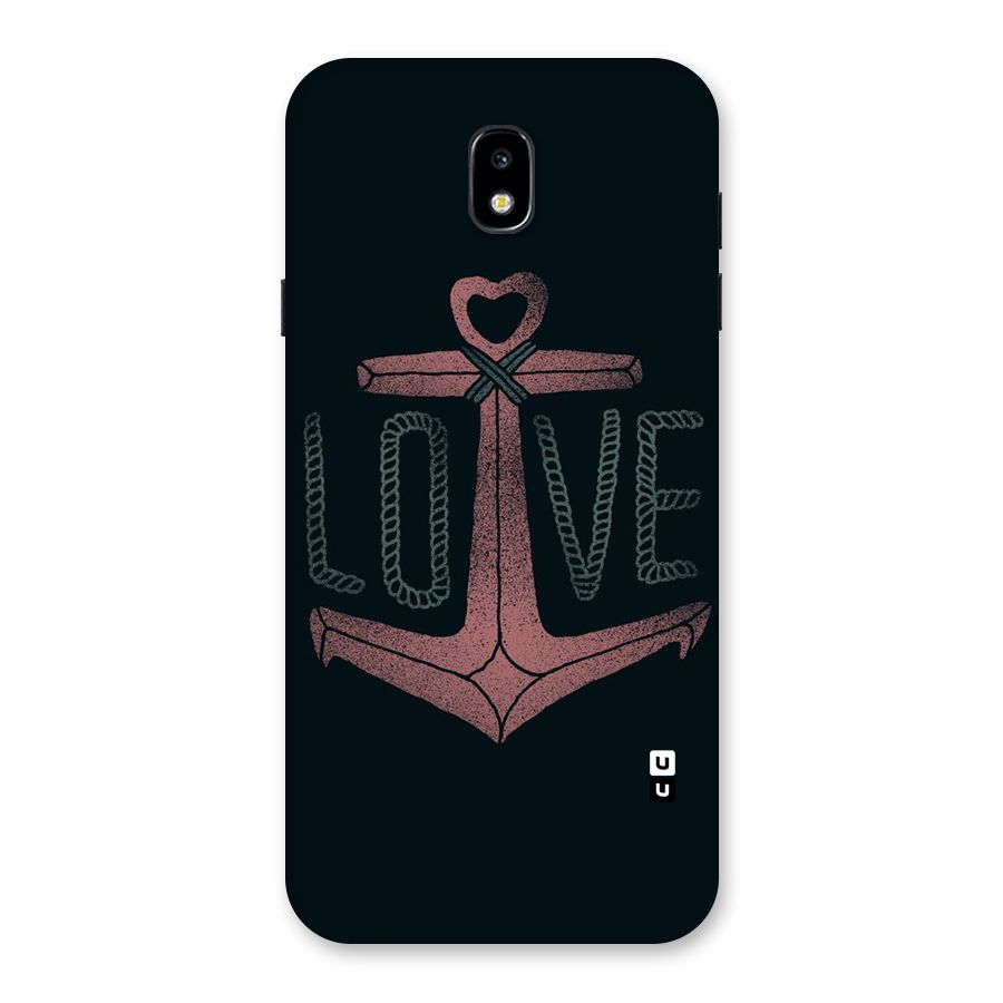 Love Anchor Form Back Case for Galaxy J7 Pro