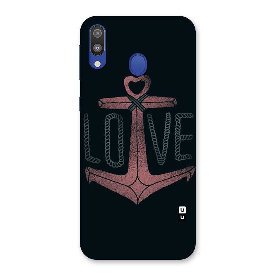 Love Anchor Form Back Case for Galaxy M20