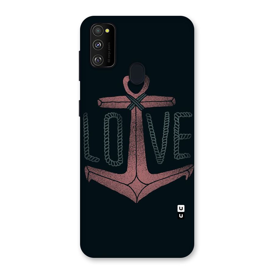 Love Anchor Form Back Case for Galaxy M30s