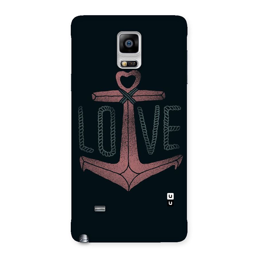 Love Anchor Form Back Case for Galaxy Note 4