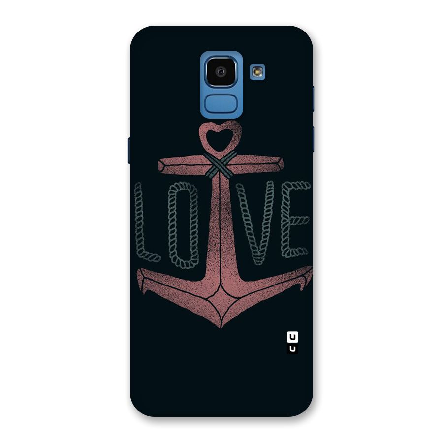 Love Anchor Form Back Case for Galaxy On6