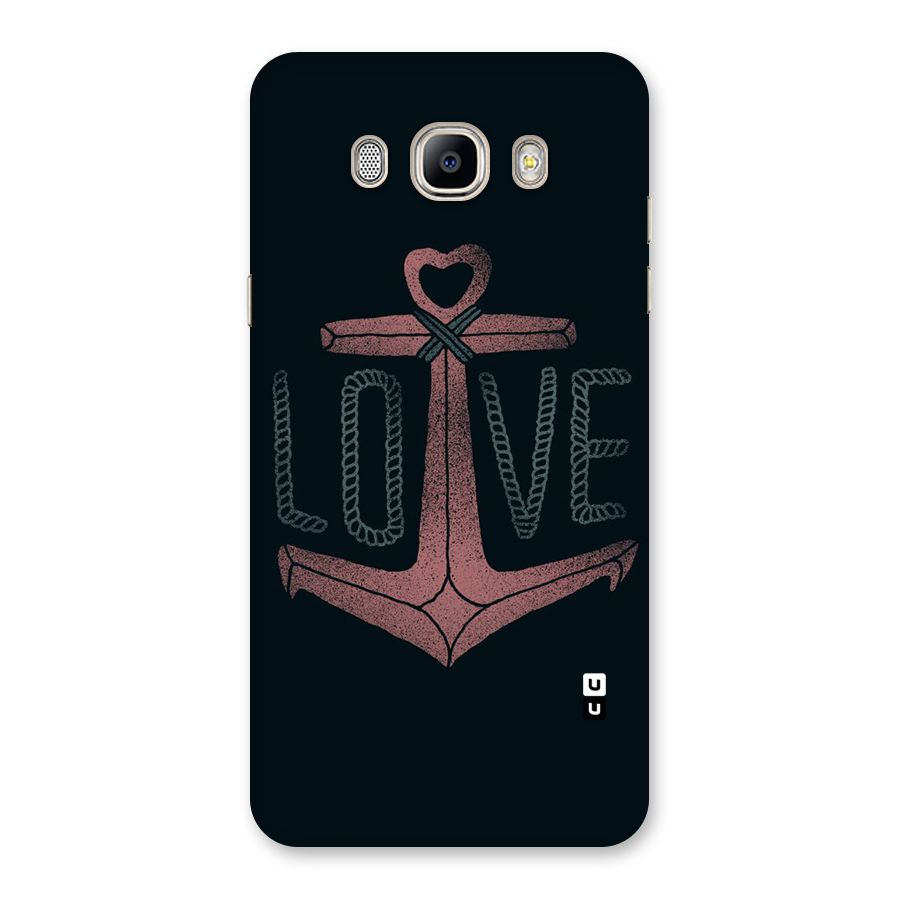 Love Anchor Form Back Case for Galaxy On8