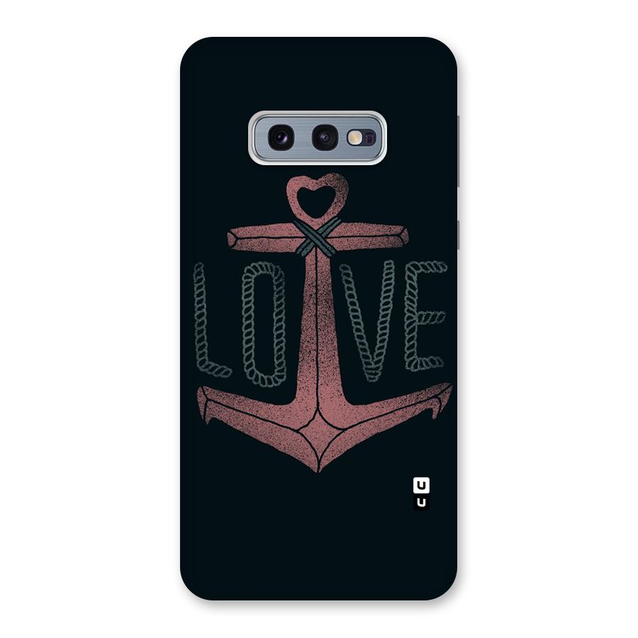 Love Anchor Form Back Case for Galaxy S10e