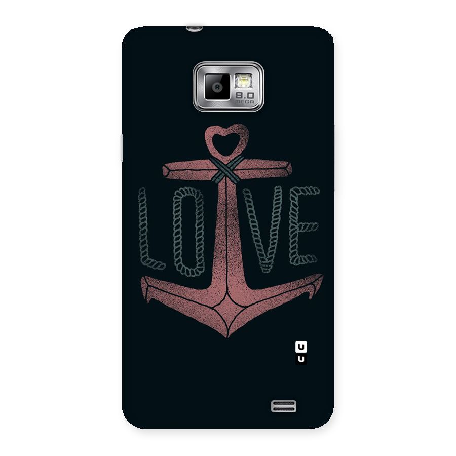 Love Anchor Form Back Case for Galaxy S2