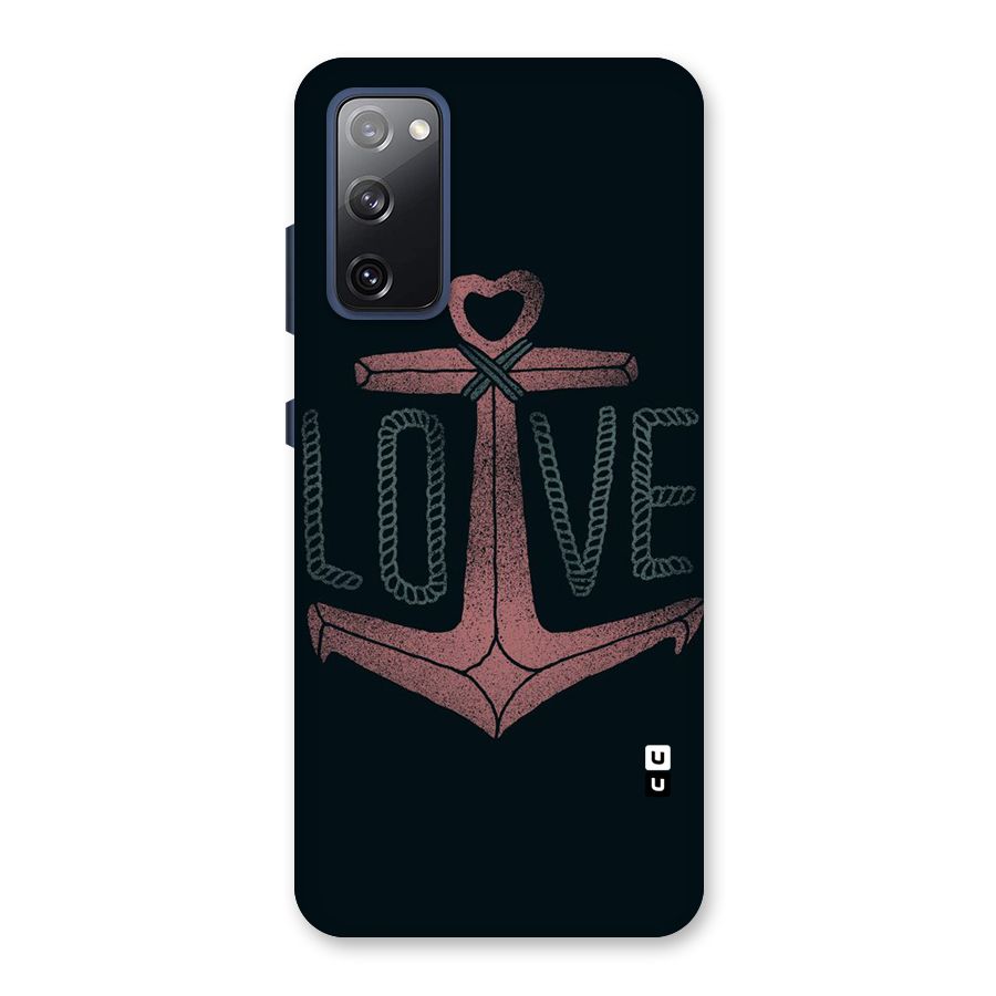 Love Anchor Form Back Case for Galaxy S20 FE