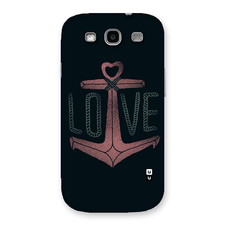 Love Anchor Form Back Case for Galaxy S3