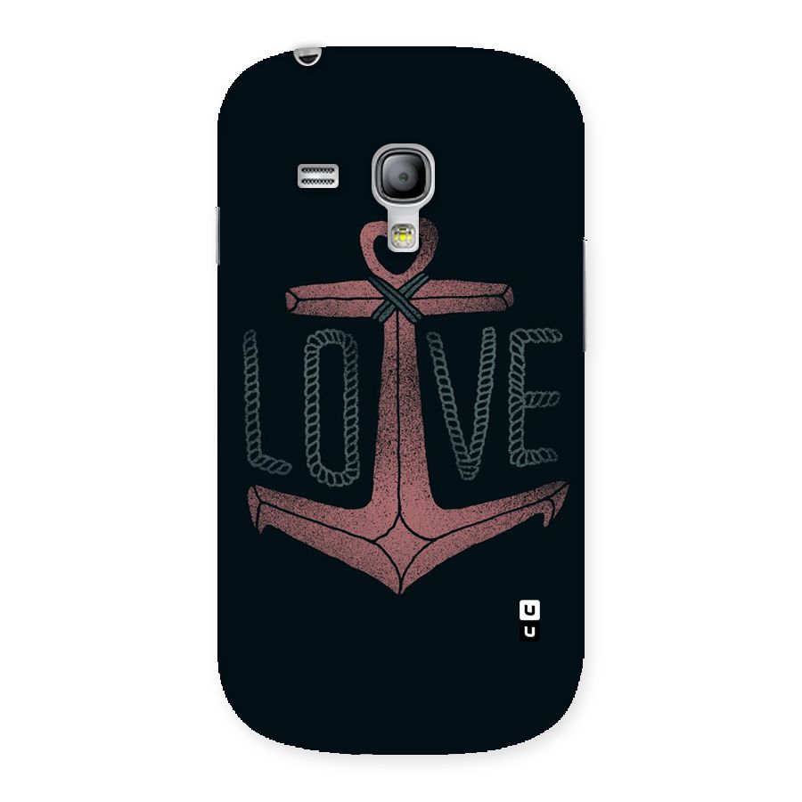Love Anchor Form Back Case for Galaxy S3 Mini