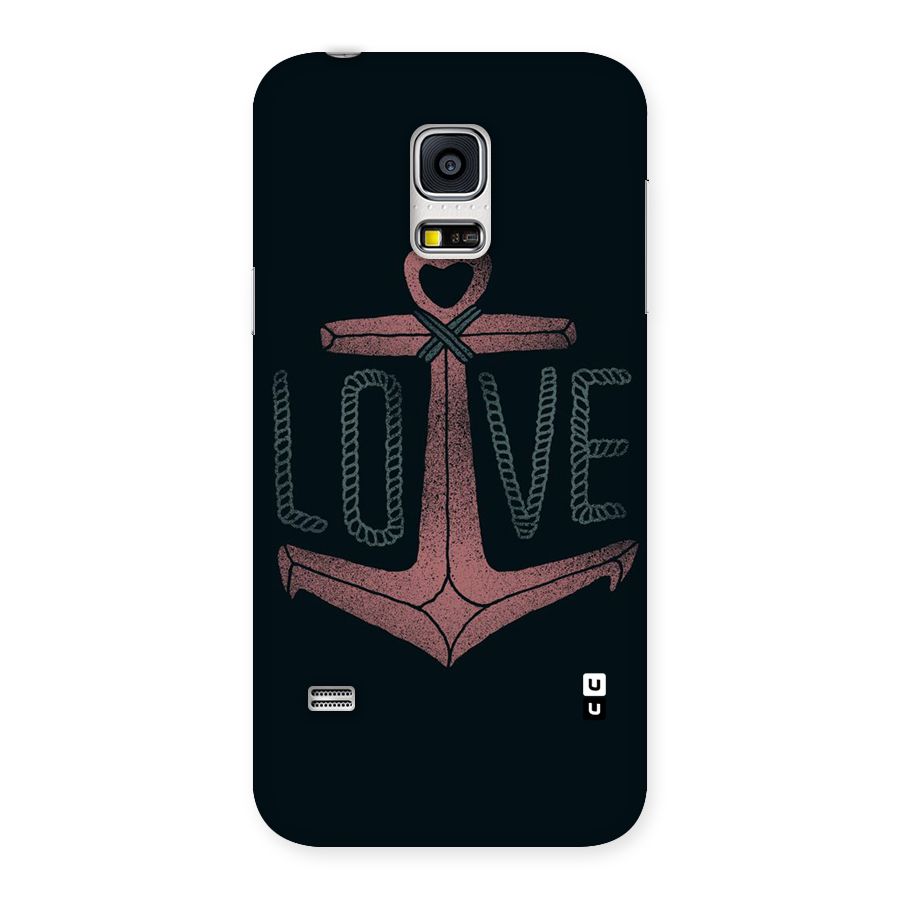 Love Anchor Form Back Case for Galaxy S5 Mini