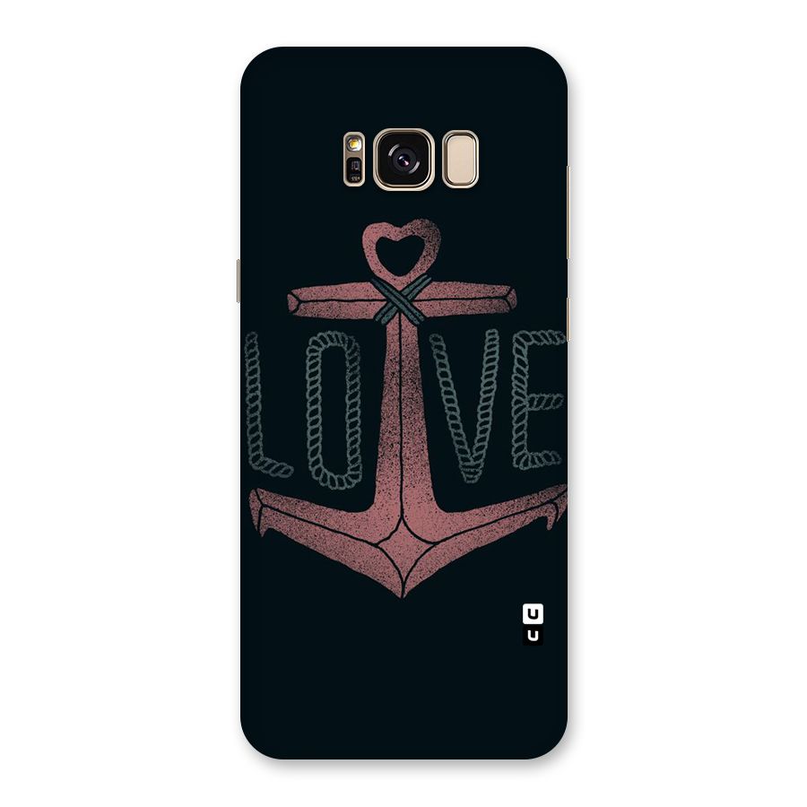 Love Anchor Form Back Case for Galaxy S8 Plus