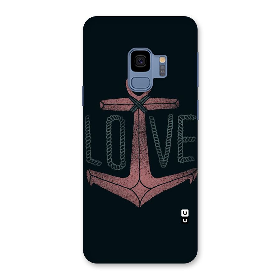 Love Anchor Form Back Case for Galaxy S9