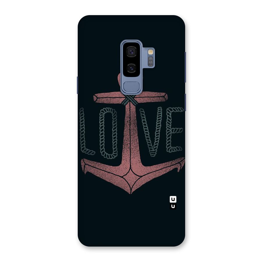 Love Anchor Form Back Case for Galaxy S9 Plus
