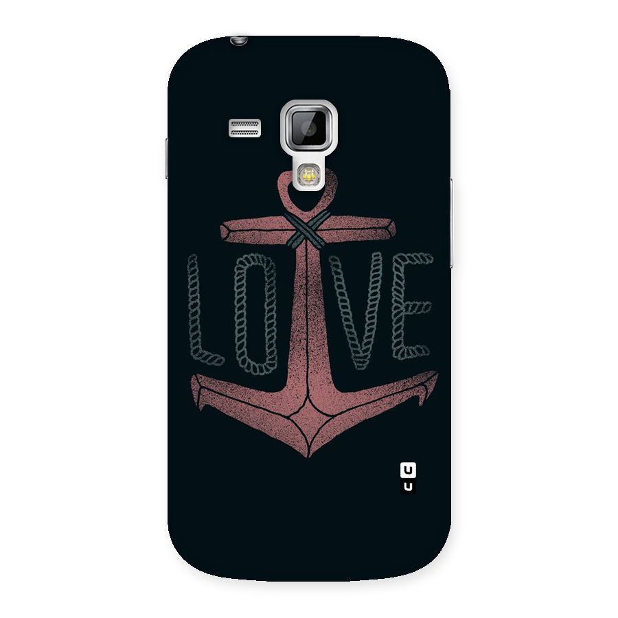 Love Anchor Form Back Case for Galaxy S Duos