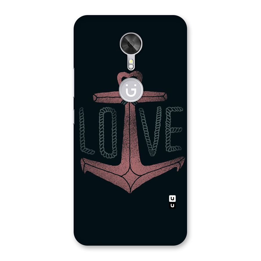 Love Anchor Form Back Case for Gionee A1