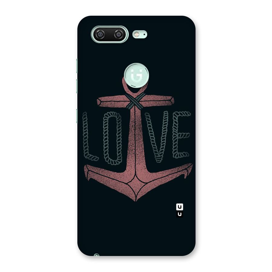 Love Anchor Form Back Case for Gionee S10