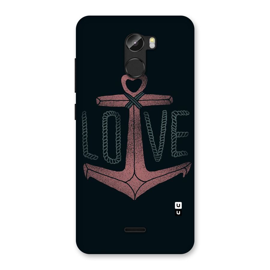 Love Anchor Form Back Case for Gionee X1