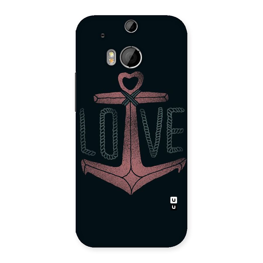 Love Anchor Form Back Case for HTC One M8