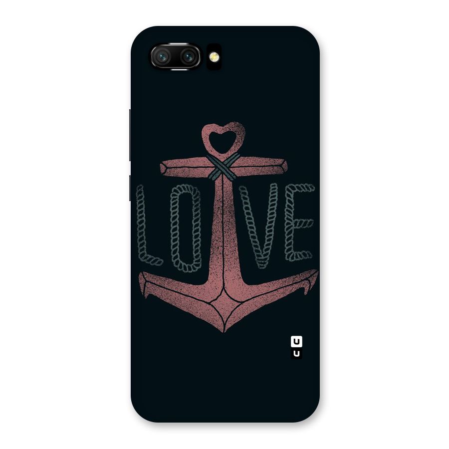 Love Anchor Form Back Case for Honor 10