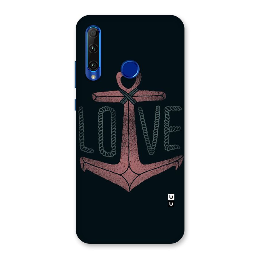 Love Anchor Form Back Case for Honor 20i