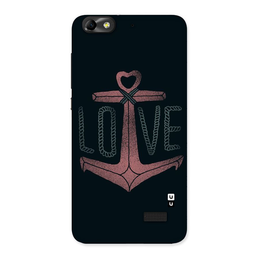 Love Anchor Form Back Case for Honor 4C