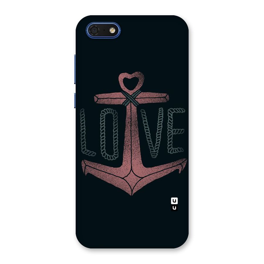 Love Anchor Form Back Case for Honor 7s