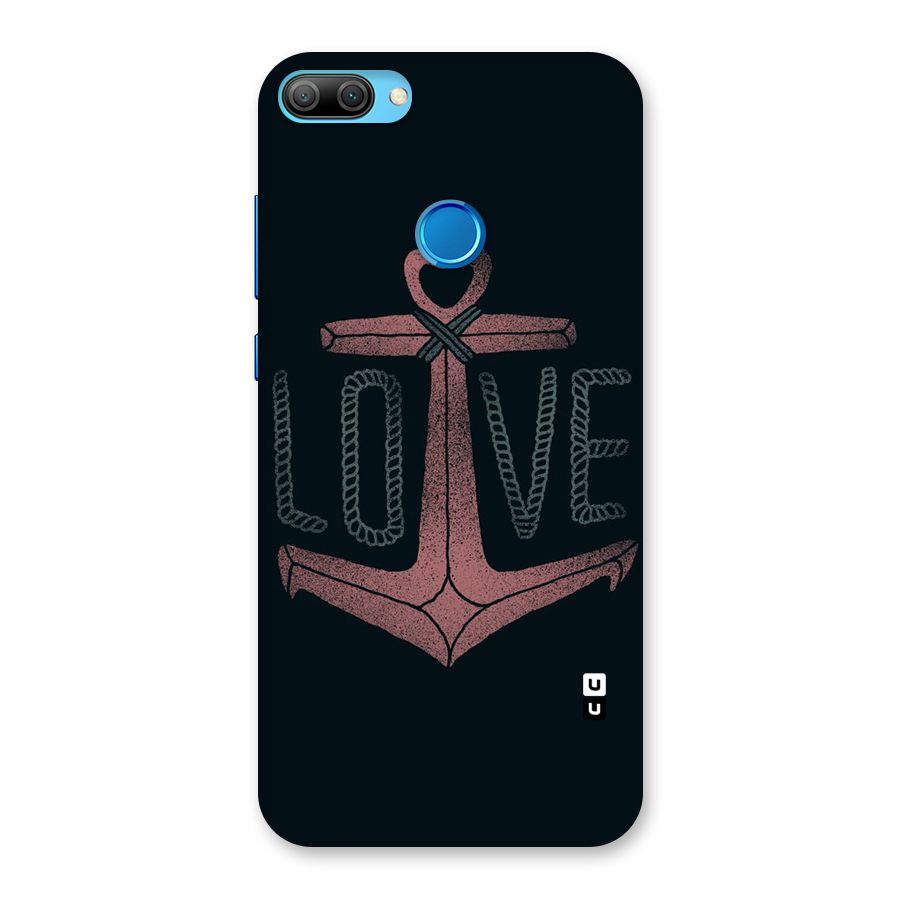 Love Anchor Form Back Case for Honor 9N