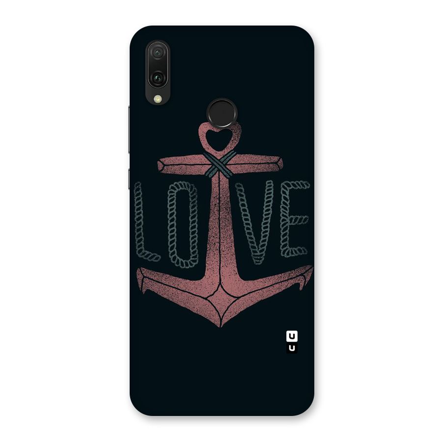 Love Anchor Form Back Case for Huawei Y9 (2019)