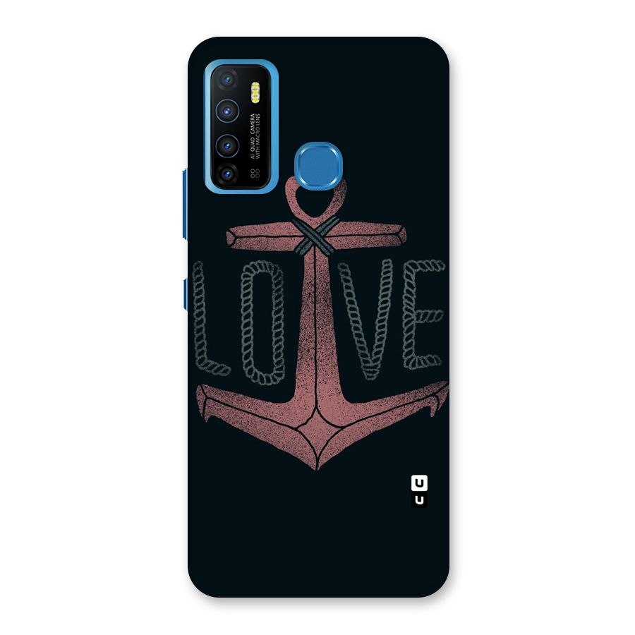 Love Anchor Form Back Case for Infinix Hot 9