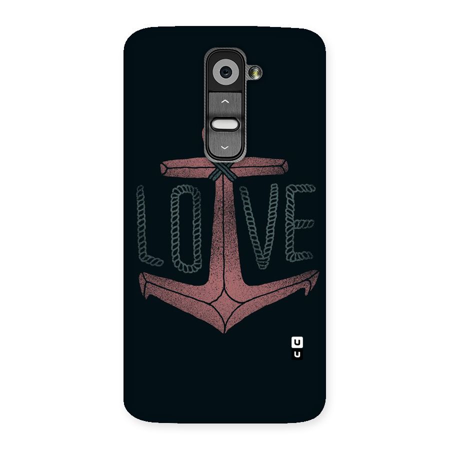 Love Anchor Form Back Case for LG G2