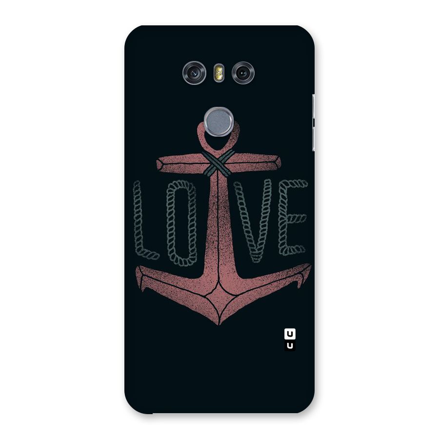 Love Anchor Form Back Case for LG G6