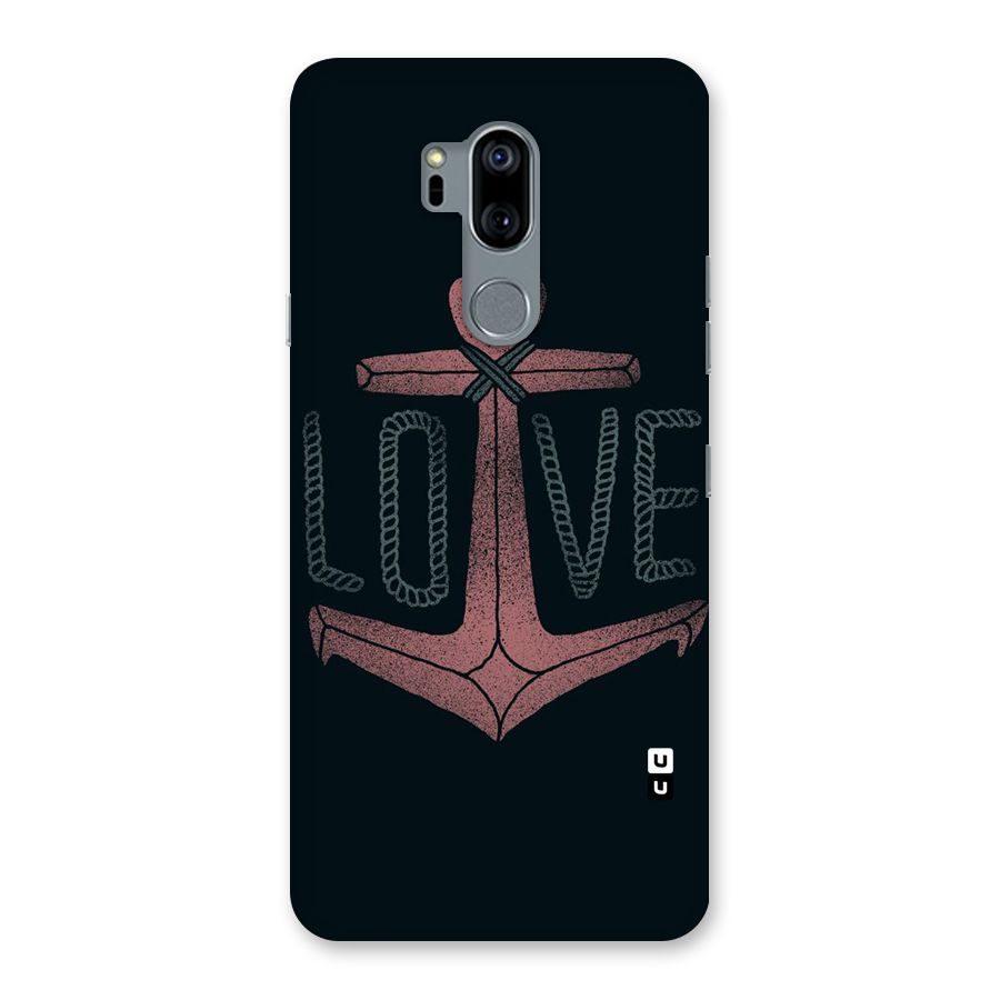 Love Anchor Form Back Case for LG G7