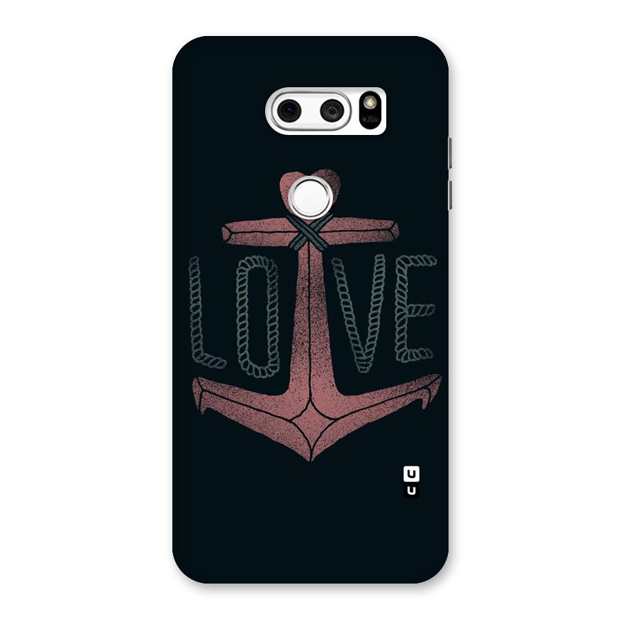 Love Anchor Form Back Case for LG V30