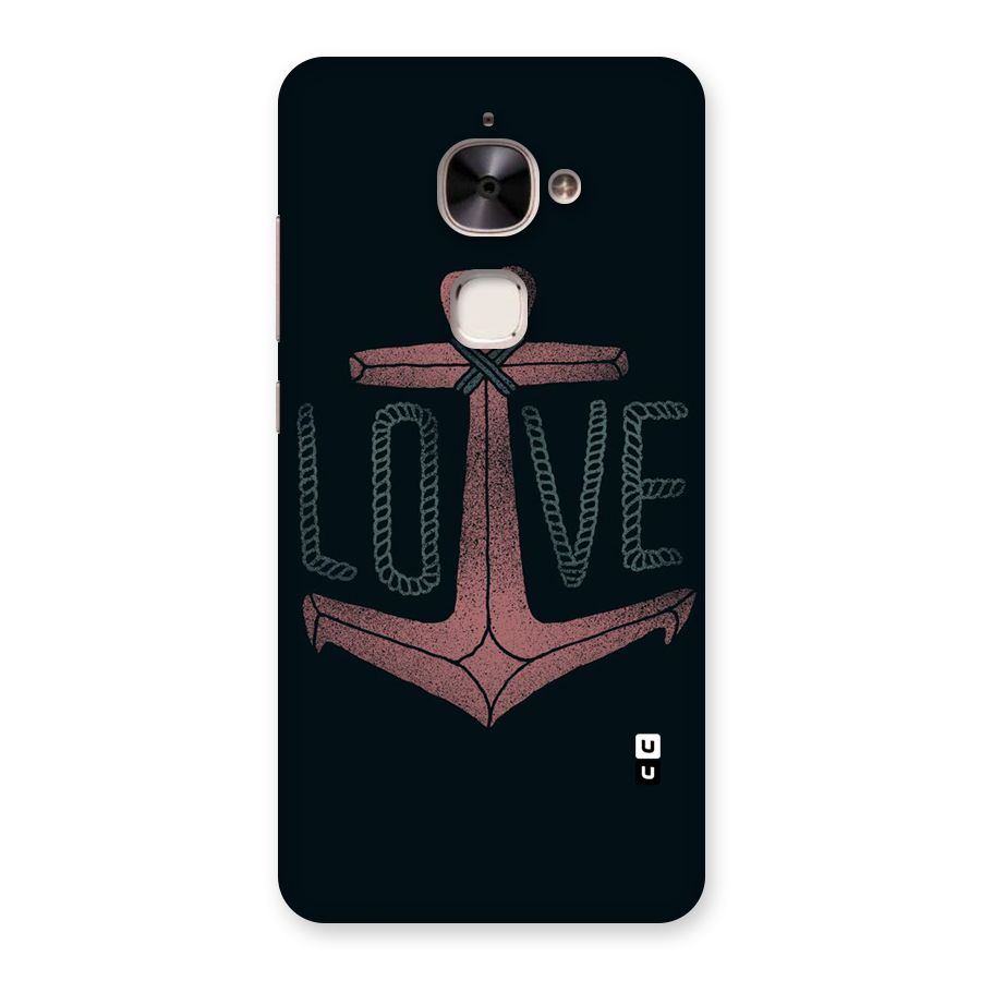 Love Anchor Form Back Case for Le 2