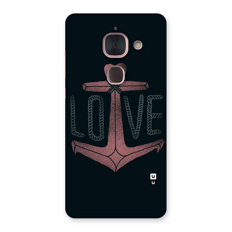 Love Anchor Form Back Case for Le Max 2
