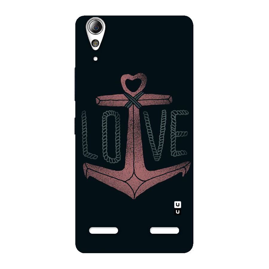 Love Anchor Form Back Case for Lenovo A6000
