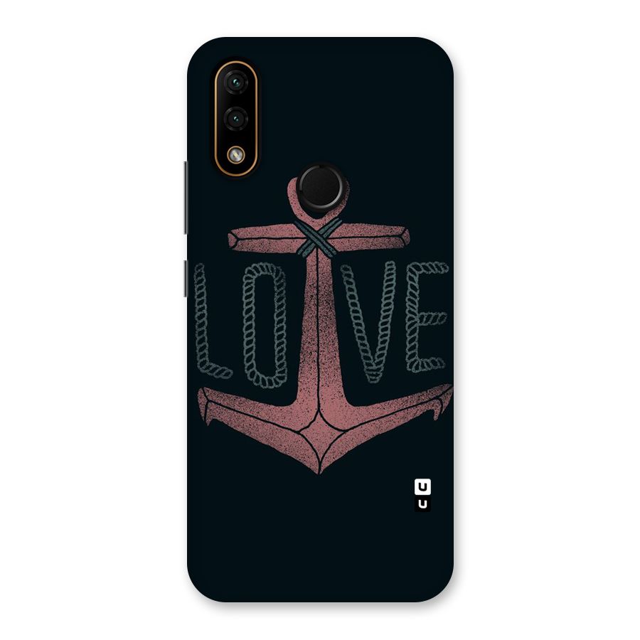 Love Anchor Form Back Case for Lenovo A6 Note
