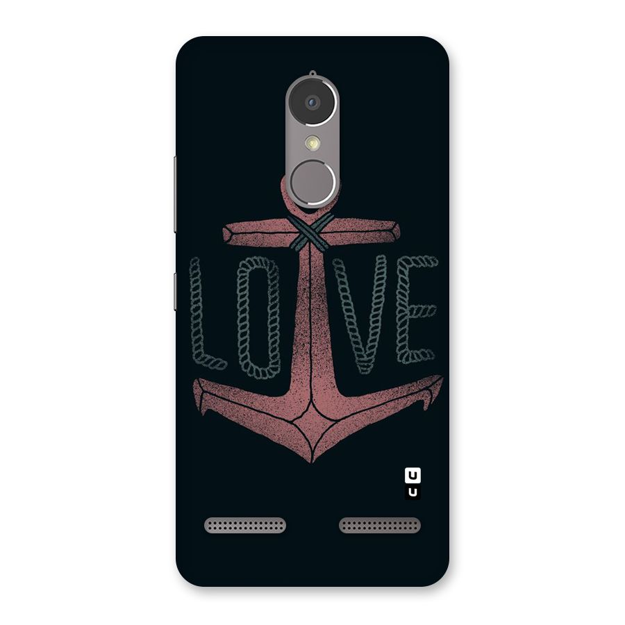 Love Anchor Form Back Case for Lenovo K6
