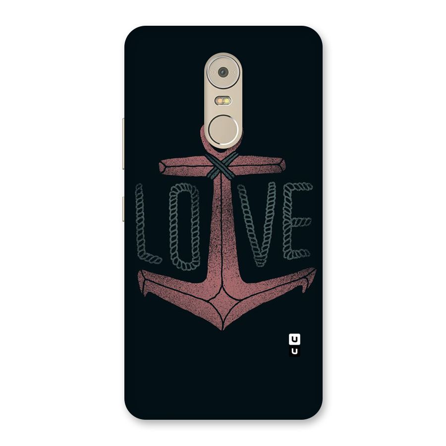 Love Anchor Form Back Case for Lenovo K6 Note