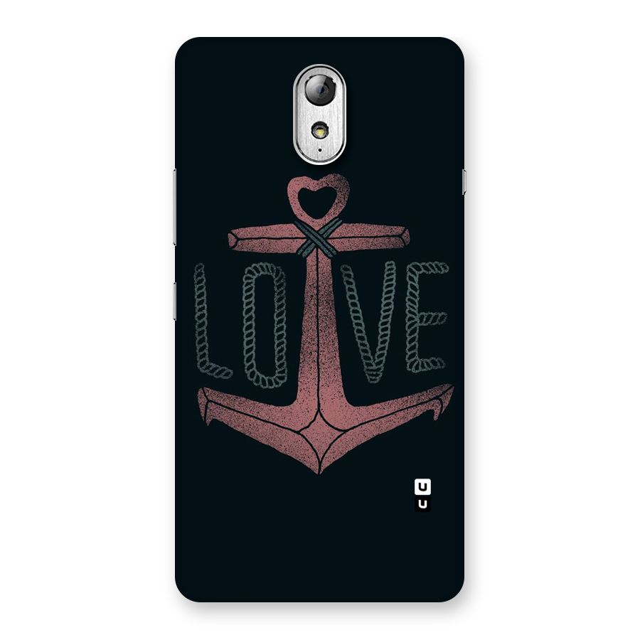 Love Anchor Form Back Case for Lenovo Vibe P1M