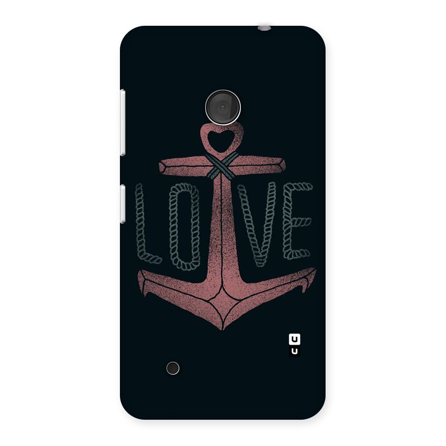 Love Anchor Form Back Case for Lumia 530