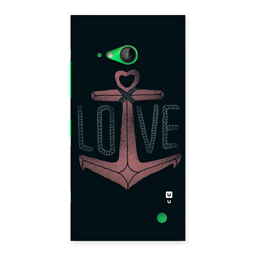 Love Anchor Form Back Case for Lumia 730