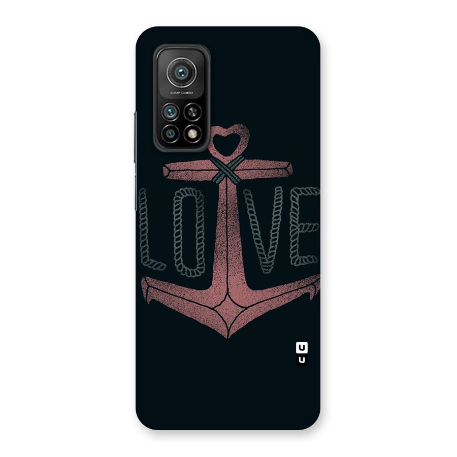 Love Anchor Form Back Case for Mi 10T 5G