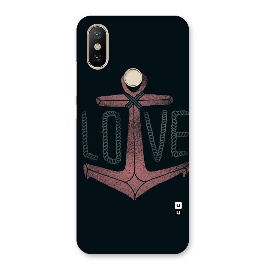 Love Anchor Form Back Case for Mi A2
