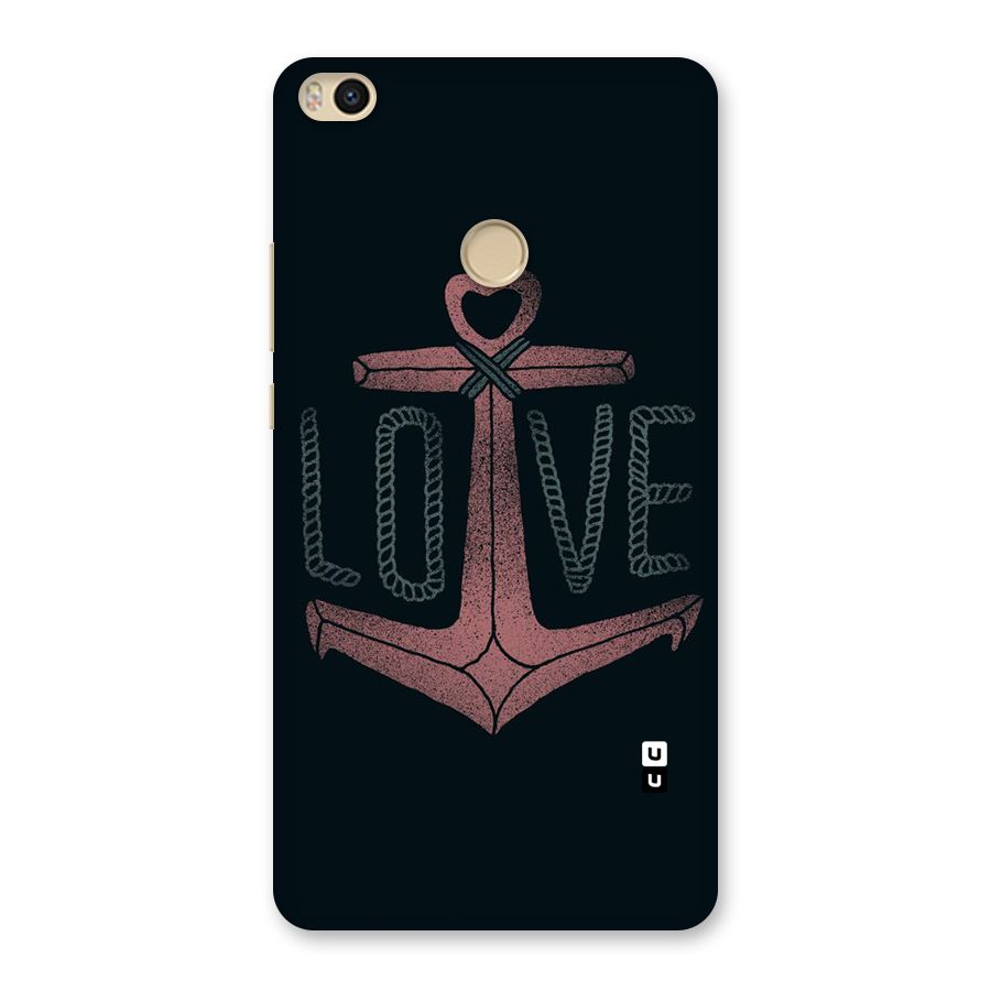 Love Anchor Form Back Case for Mi Max 2