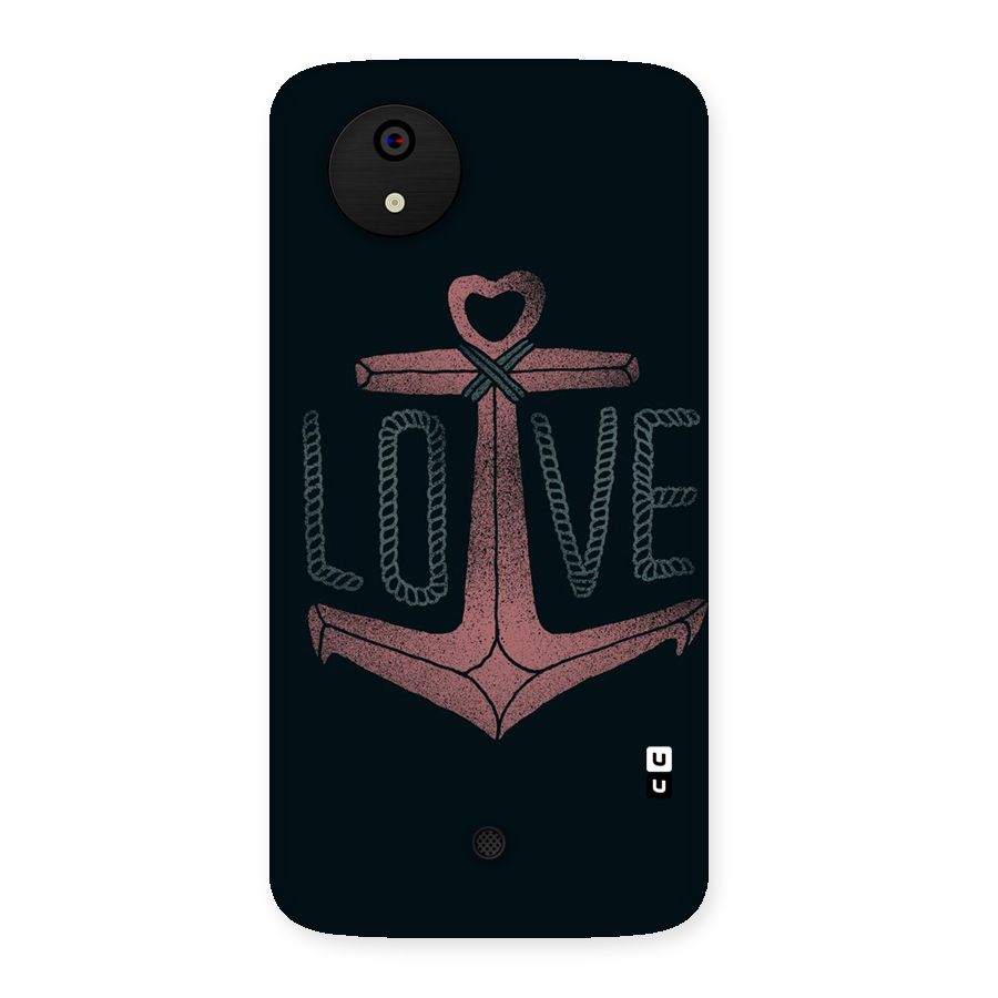 Love Anchor Form Back Case for Micromax Canvas A1