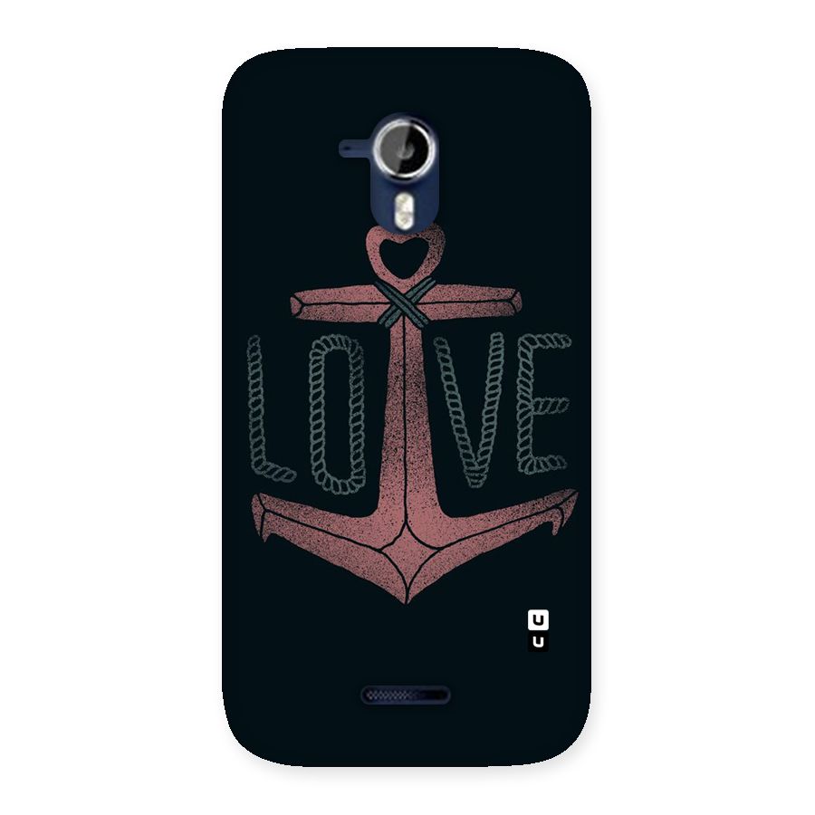 Love Anchor Form Back Case for Micromax Canvas Magnus A117