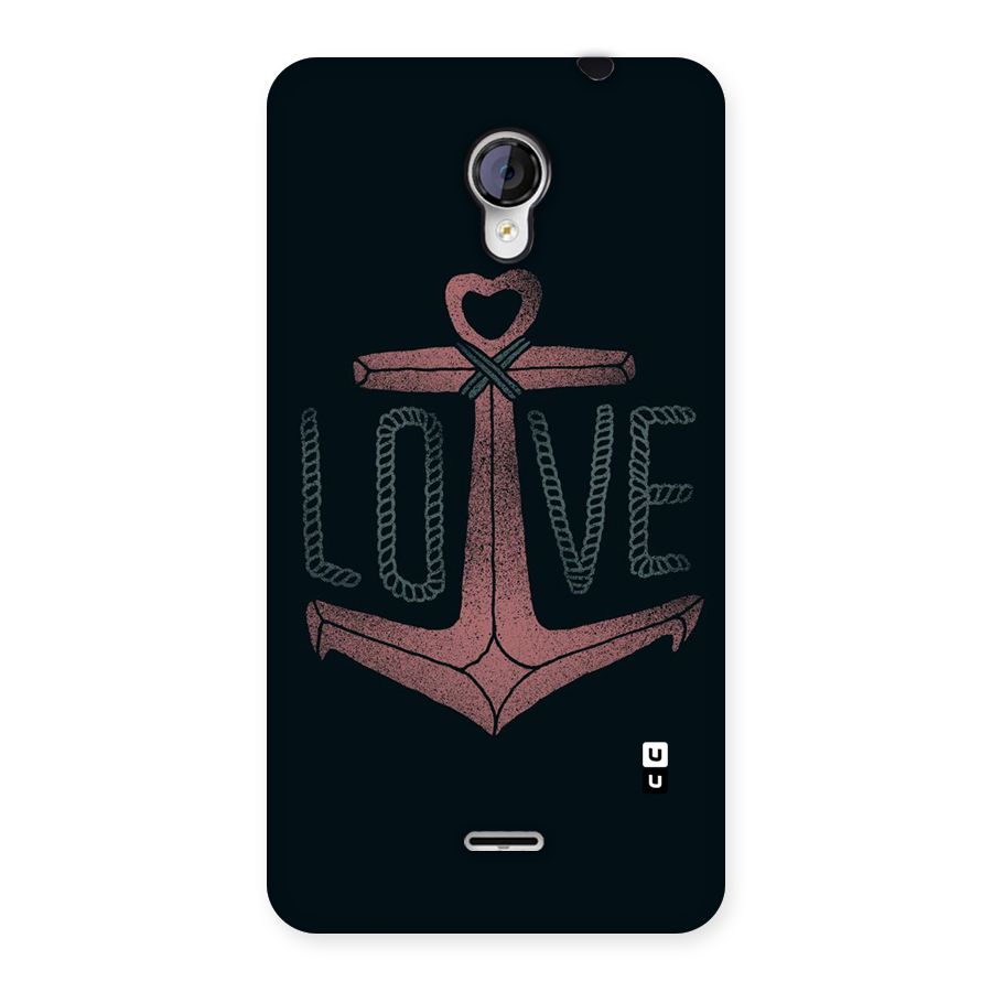 Love Anchor Form Back Case for Micromax Unite 2 A106